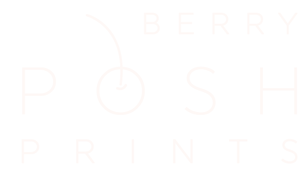 Berry Posh Prints